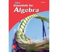 Essentials for Algebra, Student Workbook