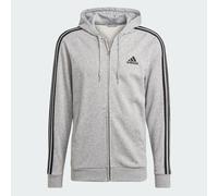 Essentials French Terry 3-Stripes Full-Zip Hoodie