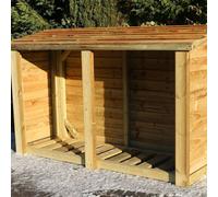 Essentials Garden Log Store by Churnet Valley