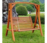 Essentials Garden Swing Seat by Wensum - 3 Seat