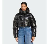 Essentials Glossy 2-In-1 Cropped Puffer