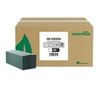 essentials Hand Towels C-fold Green 1 Ply HE128GRNDS 12 Packs of 240 Sheets