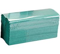 Essentials HC128GR 1 Ply C-Fold Paper Hand Towels, Green, Pack of 2880