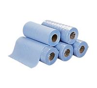 essentials Hygiene Roll Rolled Blue 2 Ply 40 m H2B240DS 18 Rolls of 108 Sheets