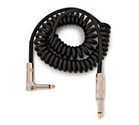 Essentials Jack Coiled Right Angled Instrument Cable 3m