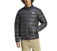 Essentials Lightweight Padded Jacket with Logo Print and Zip Fastening Black