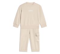 Adidas Essentials Joggers Fleece Set Beige 9-12 Months Kids