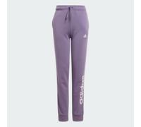 adidas Junior Girls Essentials Linear Logo Joggers Shadow Violet/Clear Pink 11/12Y