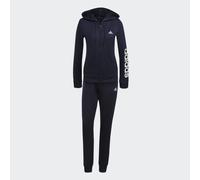 ADIDAS Sportswear Womens Essentials Logo French Terry Track Suit - Blue Recycled Material - Size X-Small