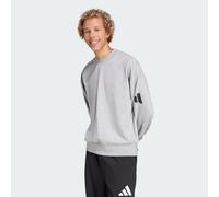 adidas Men's Crew-Neck Sweatshirt M Grey