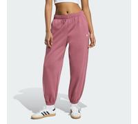 Adidas Originals Essentials Loose Fleece Joggers Pink S Woman