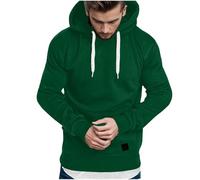 Essentials Men's Fleece Jacket & Hoodie - UK Sports & Outdoor Tops - Long Sleeve Jumper & Shirts