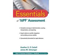Essentials of 16PF Assessment: 40 (Essentials of Psychological Assessment)
