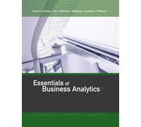 Essentials of Business Analytics