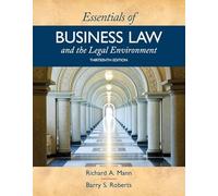 Essentials of Business Law and the Legal Environment (Mindtap Course List)