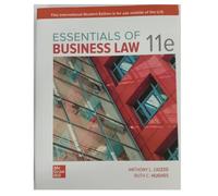 Essentials of Business Law ISE