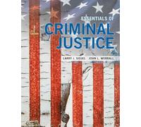 Essentials of Criminal Justice (Mindtap Course List)