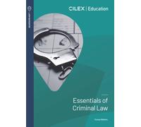 Essentials of Criminal Law