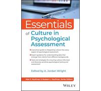 Essentials of Culture in Psychological Assessment (Essentials of Psychological Assessment)