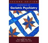 Essentials of Geriatric Psychiatry