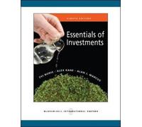 Essentials of Investments 8th (eighth) Revised Edition by Bodie, Zvi, Kane, Alex, Marcus, Alan J. published by McGraw Hill Higher Education (2009)