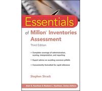 Essentials of Millon Inventories Assessment, Third Edition: 54 (Essentials of Psychological Assessment)