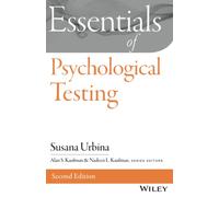 Essentials of Psychological Testing (Essentials of Behavioral Science)