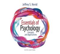 Essentials of Psychology: Concepts and Applications
