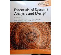 Essentials of Systems Analysis and Design