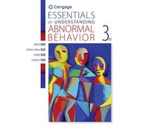 Essentials of Understanding Abnormal Behavior (Mindtap Course List)