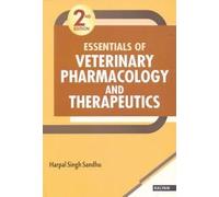 Essentials of Veterinary Pharmacology and Therapeutics