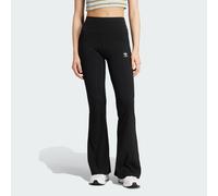 adidas Originals Womens Essentials Rib Flared Legging - Black - Size M
