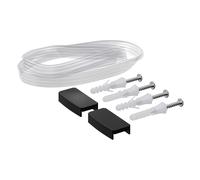 Essentials Seal Pack for Wetroom Wall Channel | Matt Black | 15mm x 2000mm x 5mm