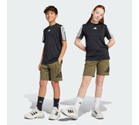 adidas Unisex Kids Essentials Big Logo Shorts, Olive strata/Black, 7-8 Years