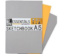 Essentials Sketch Book A5 130 gsm 20 Sheets Pack of 3