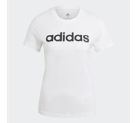 adidas Women's Essentials Slim Short Sleeve T-Shirt, White/Black, S