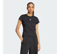 Adidas Originals Essentials Slim Short Sleeve T-shirt Black L Woman