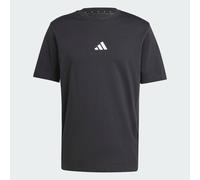 adidas Sportswear Men's Essentials Small Logo Single Tee, Black, Size S, Men Black