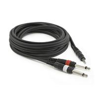 Essentials Stereo MiniJack to Dual Jack Cable 9m