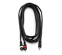 Essentials Stereo MiniJack to RCA Phono Cable 3m