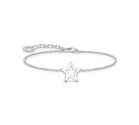Essentials Sterling Silver Star Bracelet A2162-001-21-L19V
