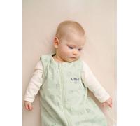 Essentials Summer Special Baby Sleeping Bag, Opens in the Middle, Bali printed green