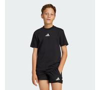 adidas Unisex Kids Essentials T-Shirt, Black/White, 11-12 Years
