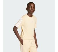 adidas Unisex Kids Essentials 3 Stripes T-Shirt, Crystal Linen/White, 9-10 Years