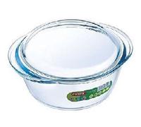 Pyrex Essentials Glass round Casserole High resistance 1.6 L (+ 0.5L Lid)