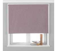 Essentials Twilight Thermal Blackout Roller Blind in Mauve | Size: 153 cm width x 162 cm drop Essentials Mauve 153 cm width x 162 cm drop
