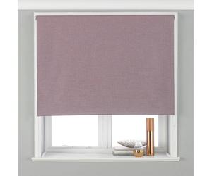 Essentials Twilight Thermal Blackout Roller Blind in Mauve | Size: 153 cm width x 162 cm drop Essentials Mauve 153 cm width x 162 cm drop