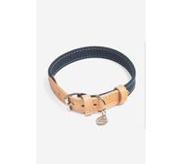 Essentials Twill Dog Collar Lords & Labradors Dark Navy XS