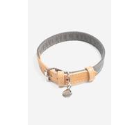Essentials Twill Dog Collar Lords & Labradors Grey XS
