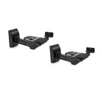 Essentials WB Swivel 15 Speaker Brackets Per Pair, Black